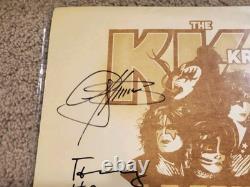 Kiss Kruise V Autographed Vinyl Record 2015 Official Cruise Gift Signed By Band