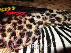 Kiss Signed Animalize Vinyl LP Gene Simmons Paul Stanley Eric Carr Mark St. John