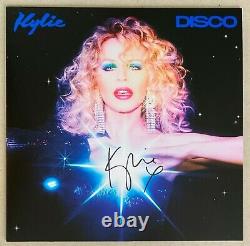 Kylie Minogue Disco Limited Signed Blue Vinyl Bn&m Say Something Magic