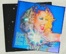 Kylie Minogue Disco Limited Signed Blue Vinyl Bn&m Say Something Magic