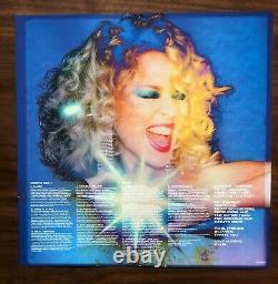 Kylie Minogue Disco Signed Limited Edition Blue Vinyl and Autographed Photo