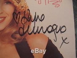 Kylie Minogue- Enjoy Yourself Early Minogue Fully Signed Oz Vinyl Lp Rare