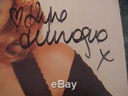 Kylie Minogue- Enjoy Yourself Early Minogue Fully Signed Oz Vinyl Lp Rare