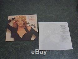 Kylie Minogue- Enjoy Yourself Early Minogue Fully Signed Oz Vinyl Lp Rare