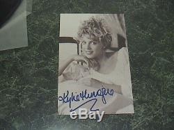 Kylie Minogue- Enjoy Yourself Early Minogue Fully Signed Oz Vinyl Lp Rare