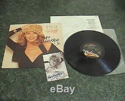 Kylie Minogue- Enjoy Yourself Early Minogue Fully Signed Oz Vinyl Lp Rare