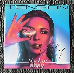 Kylie Minogue Signed Tension Pink Vinyl Record Autographed