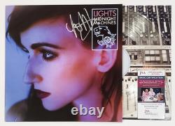 LIGHTS SIGNED MIDNIGHT MACHINES VINYL LP RECORD ALBUM With JSA CERT