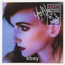 LIGHTS SIGNED MIDNIGHT MACHINES VINYL LP RECORD ALBUM With JSA CERT