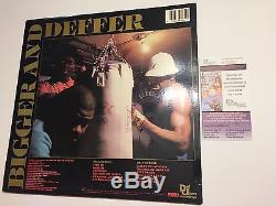 LL COOL J signed Vinyl LP BAD Record Autograph 1987 Def Jam Original JSA