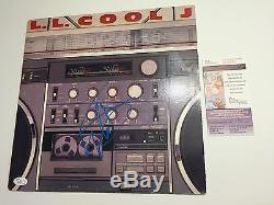 LL COOL J signed Vinyl LP RADIO Record Autograph 1985 Def Jam Original JSA