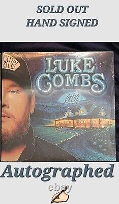 LUKE COMBS SIGNED GETTIN' OLD VINYL With SLIPMAT AUTOGRAPHED Signed LP New Sealed