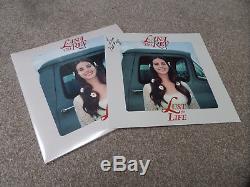 Lana Del Ray Lust For Life LTD Clear Vinyl LP Record with SIGNED Print RARE