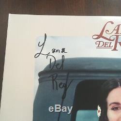 Lana Del Rey 2 Lp Signed Vinyl Lust For Life Coke Bottle Nm Uo Urban Outfitters