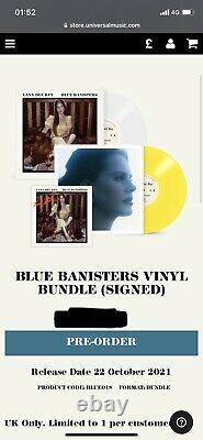 Lana Del Rey Blue Banisters Vinyl Bundle Signed International Sale