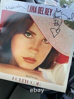Lana Del Rey Honeymoon Signed Vinyl