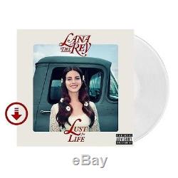 Lana Del Rey Lust For Life CLEAR AUTOGRAPHED SIGNED VINYL 2xLP Pre order RARE