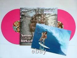 Lana Del Rey Norman Fcking Rockwell Ltd Double Pink Vinyl & Signed Card