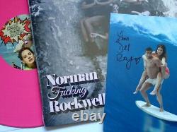 Lana Del Rey Norman Fcking Rockwell Ltd Double Pink Vinyl & Signed Card