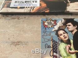 Lana Del Rey Norman Rockwell Signed Autographed Ltd Blue 2 x Vinyl LP New&Sealed