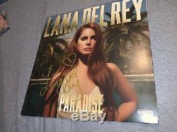 Lana Del Rey Paradise Signed 12 Vinyl Autographed