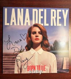 Lana Del Rey Signed Born To Die Vinyl