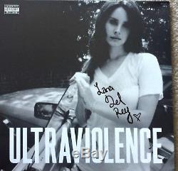 Lana del rey signed vinyl record