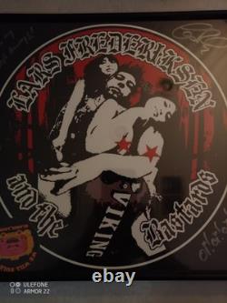 Lars Frederiksen and The Bastards Viking Rancid Signed Vinyl Record LP PSA RARE