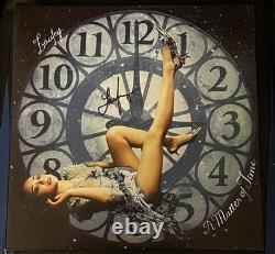 Laufey A Matter of Time SIGNED ALBUM COVER IN HAND from Barnes & Noble Event