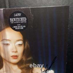 Laufey Bewitched The Goddess Edition Dark Blue Color Vinyl Record SIGNED JACKET