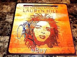 Lauryn Hill Rare Hand Signed The Miseducation of Vinyl LP Record Fugees + Photo
