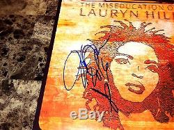 Lauryn Hill Rare Hand Signed The Miseducation of Vinyl LP Record Fugees + Photo