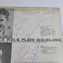 Lawrence Welk Dixieland Boys Signed Album Autographed Record Band Fan Merch