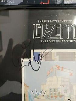 Led Zeppelin 4 Signed Autographed Vinyl Album Jimmy Page Robert Plant +all 4 PSA