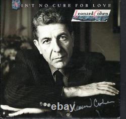 Leonard Cohen Autographed Vinyl Ain't No Cure