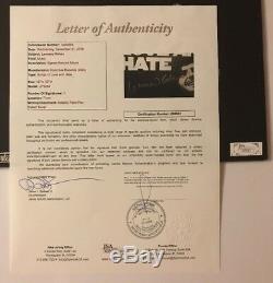Leonard Cohen Signed Songs Of Love And Hate Vinyl LP JSA LOA # Z08581 Auto