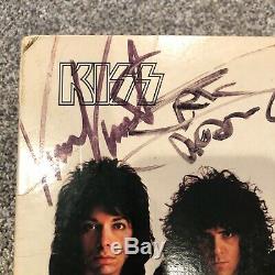 Lick It Up by Kiss Vinyl 1983 Autographed by Paul Stanley, Gene Simmons +