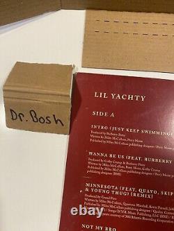 Lil Yachty Lil Boat Red Vinyl LP RSD only /2000 copies AUTOGRAPHED / SIGNED