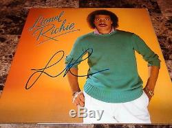 Lionel Richie Rare Authentic Hand Signed Debut Solo Vinyl LP Record Commodores