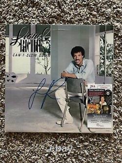 Lionel Richie Signed Can't Slow Down Vinyl Record JSA Authentic
