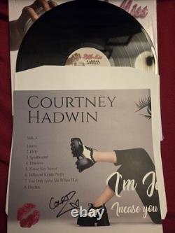 Little Miss Jagged Courtney Hadwin Vinyl LP SIGNED INSERT
