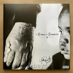 Lloyd Banks Signed 3x The Course Of The Inevitable Split Vinyl Record LP COTI