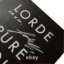 Lorde SIGNED Pure Heroine Vinyl LP Record Album AUTOGRAPHED WITH PROOF