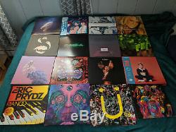 Lot of EDM Video Game Signed Vinyl Records Illenium Rezz Flume Yung Bae Skrillex