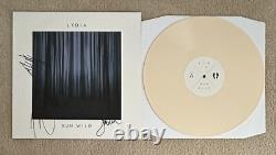Lydia Run Wild SIGNED vinyl LP record RARE and Out of Print