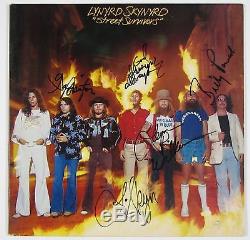 Lynyrd Skynyrd Street Survivors Group Signed Autograph Record Album JSA Vinyl