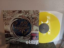 MASTODON BAND SIGNED Call Of The Mastodon Album Yellow Vinyl Record JSA COA
