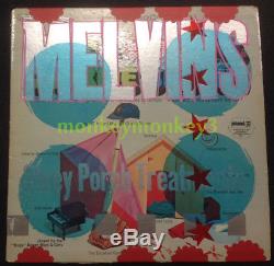 MELVINS Gluey Porch Treatment amrep Mackie recycled cover signed Vinyl RARE