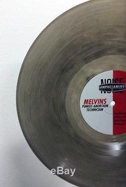 MELVINS Pinkus Abortion Technician Tour LP, SIGNED, Limited, Haze XXL vinyl