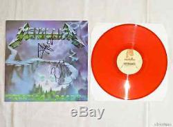 METALLICA Creeping Death 12 RECORD LP VINYL 80's AUTOGRAPHED SIGNED Colored